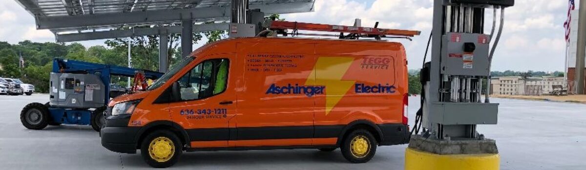Aschinger engineers a new 120 kW DC elevated photovoltaic array